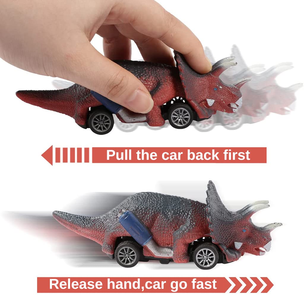 PATPAT Pull Back Dinosaur Car Toys for Dino Toys Kids 3 Year Old Boys and Toddlers for Birthday Christmas Gift Dinosaur Games for Boy Girls of Age 1 - 6 (Multicolour, 6 Pieces) PATPAT Pull Back Dinosaur Car Toys for Dino Toys Kids 3 Year Old Boys and Toddlers for Birthday Christmas Gift Dinosaur Games for Boy Girls of Age 1 - 6 (Multicolour, 6 Pieces)